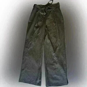 Max Edition pinstripe tie waist pants